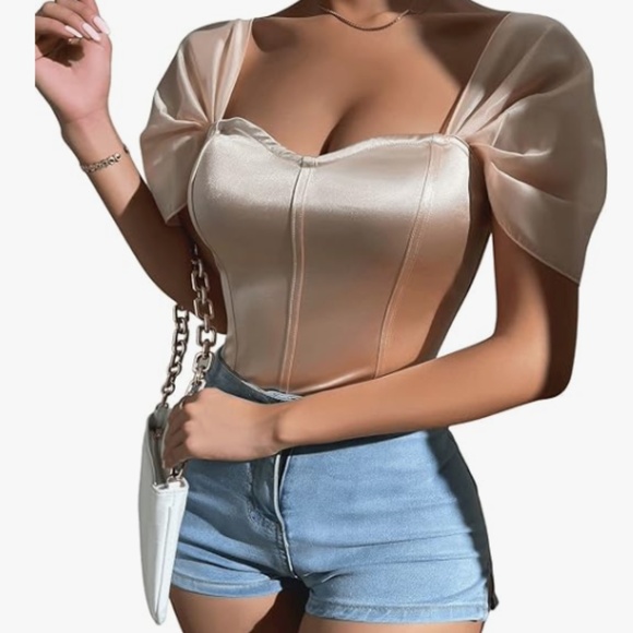 💃Very Sexy 💋Satin Bodysuit 💋Size:L - Picture 5 of 11